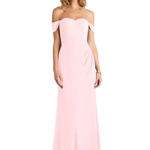 Azazie Bridesmaid Dress: Blushing Pink